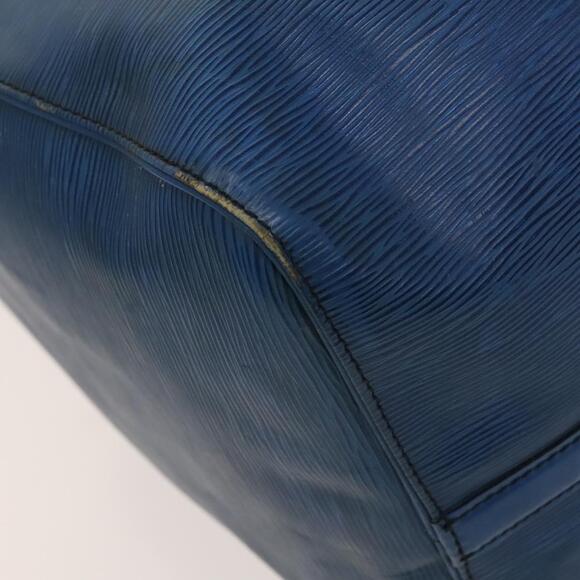 LOUIS VUITTON Epi Keepall 60 Boston Bag Blue M42945 - Picture 13 of 16